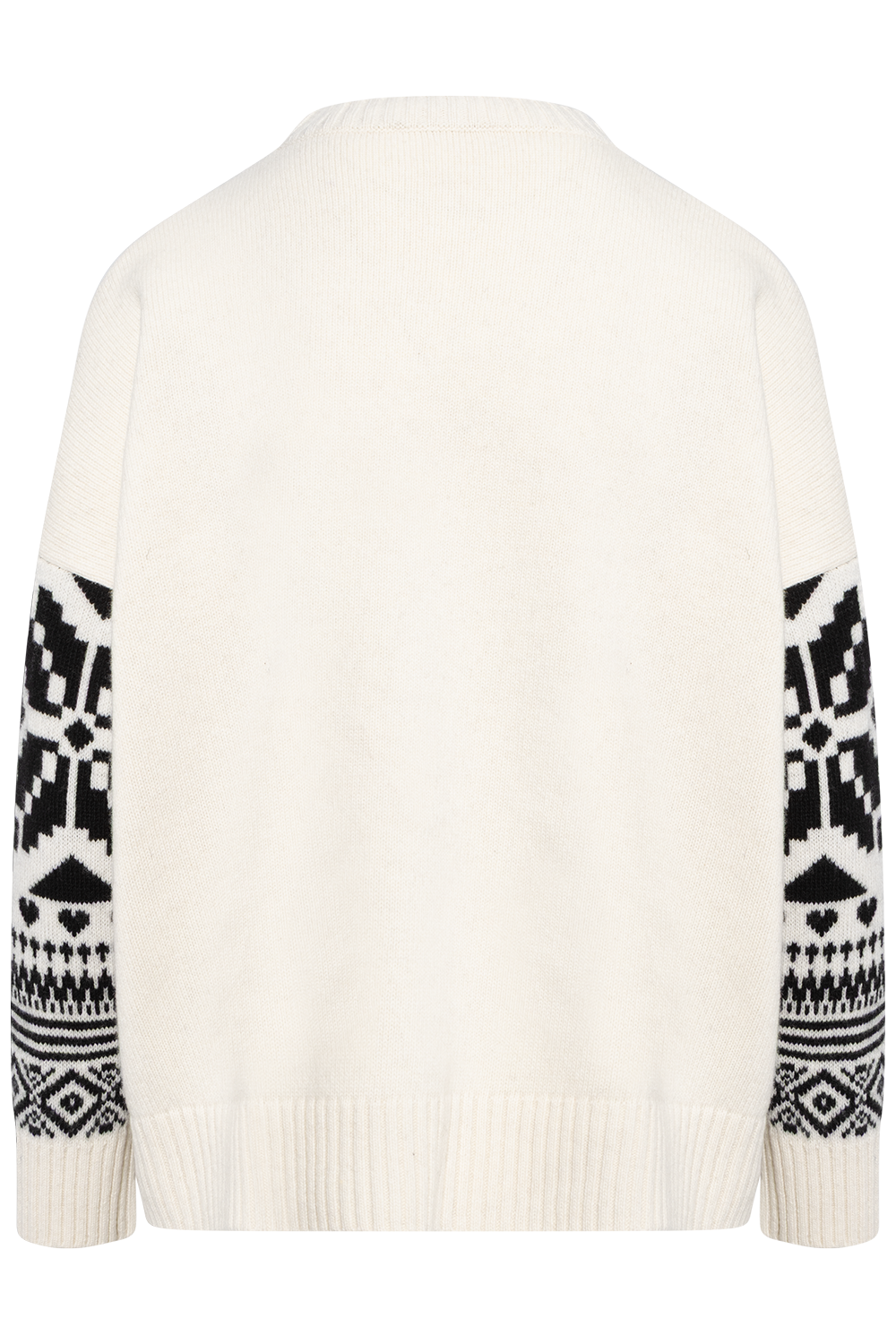 Pavidi - White Geometric Pattern