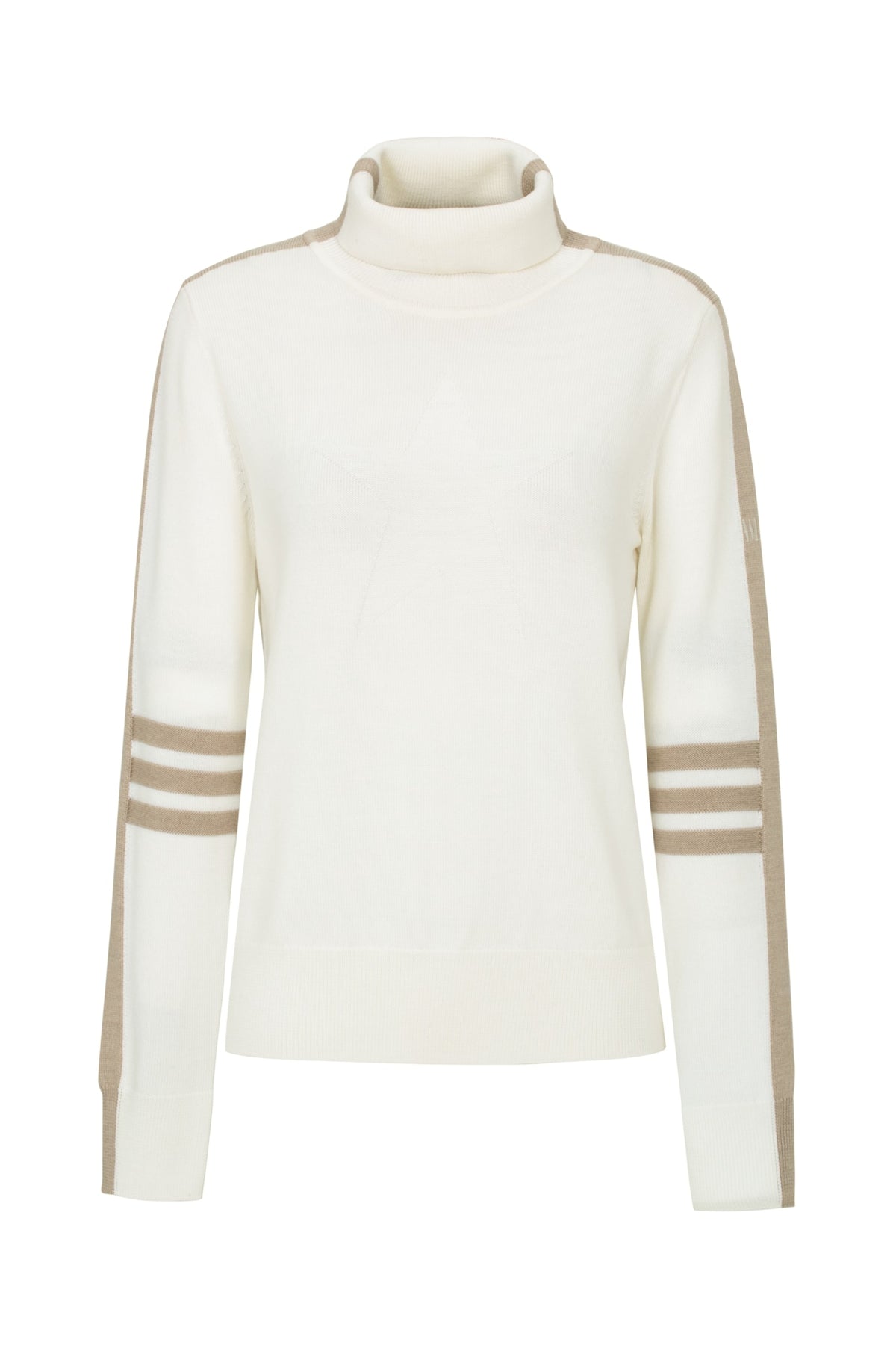 Sentraltind Knitted Sweater Woman - Latte