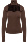 Sirdal Top Cord Woman - Hot Fudge