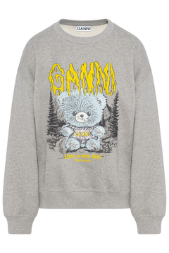 Isoli Crewneck Teddy Forest Print - Paloma