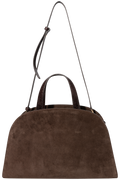 Romy Suede Bauletto - Dark Cocoa