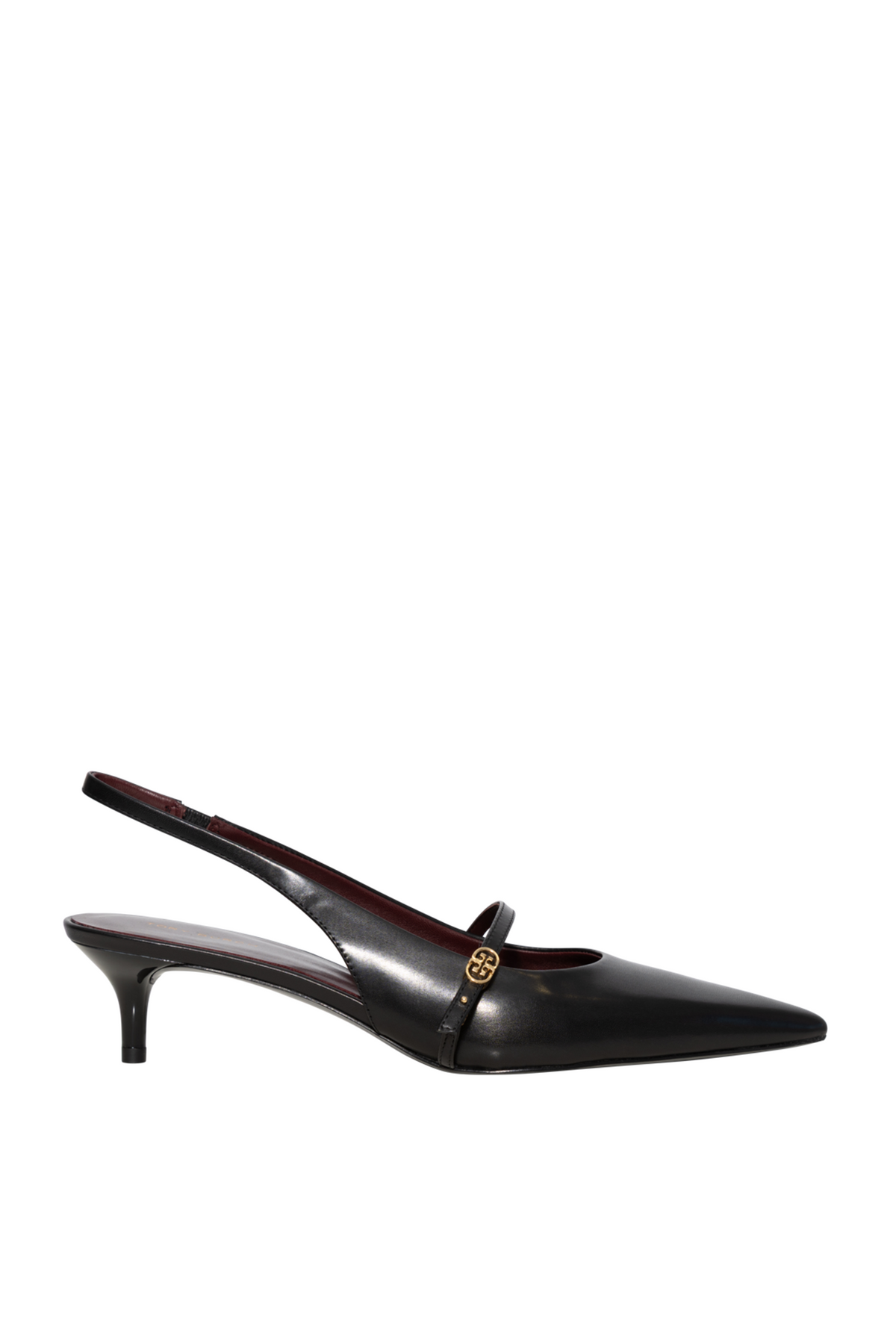 Double T Buckle Mary Jane Pump 45mm - Perfect Black / Perfect Black