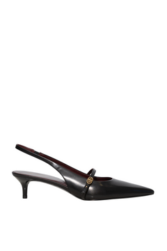 Double T Buckle Mary Jane Pump 45mm - Perfect Black / Perfect Black