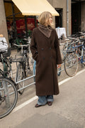Beatrice Cashmere Scarf - Brown Melange