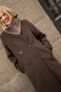 Beatrice Cashmere Scarf - Brown Melange