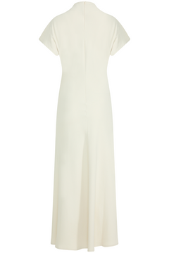Adelie Crepe Dress - Ivory