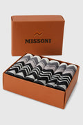 Giacomo Face Towel 6Pcs - Grey