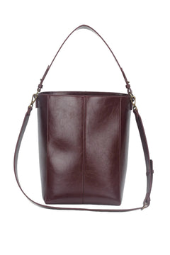Casset Raw Structure - Deep Burgundy