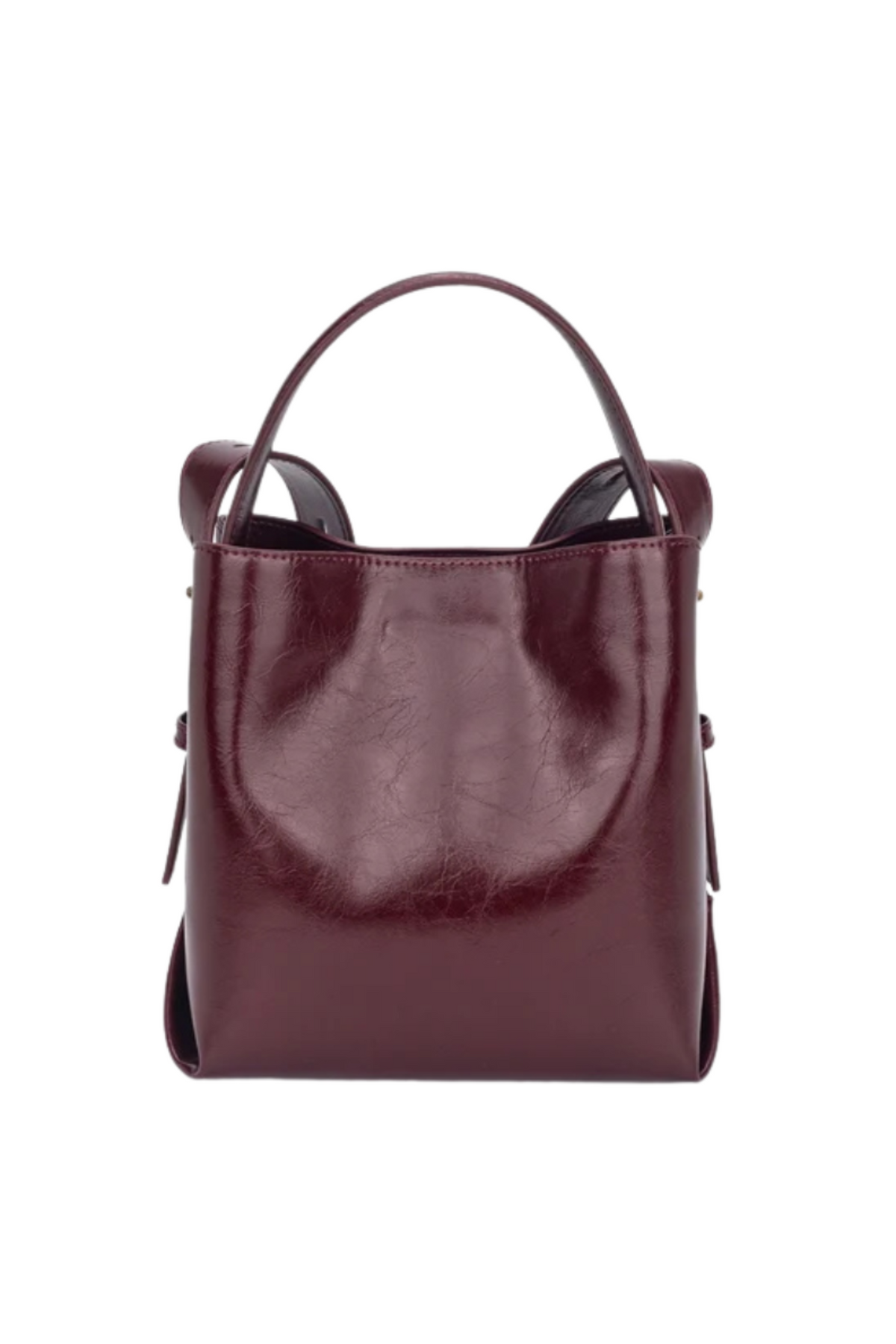 Molly Raw Structure - Deep Burgundy