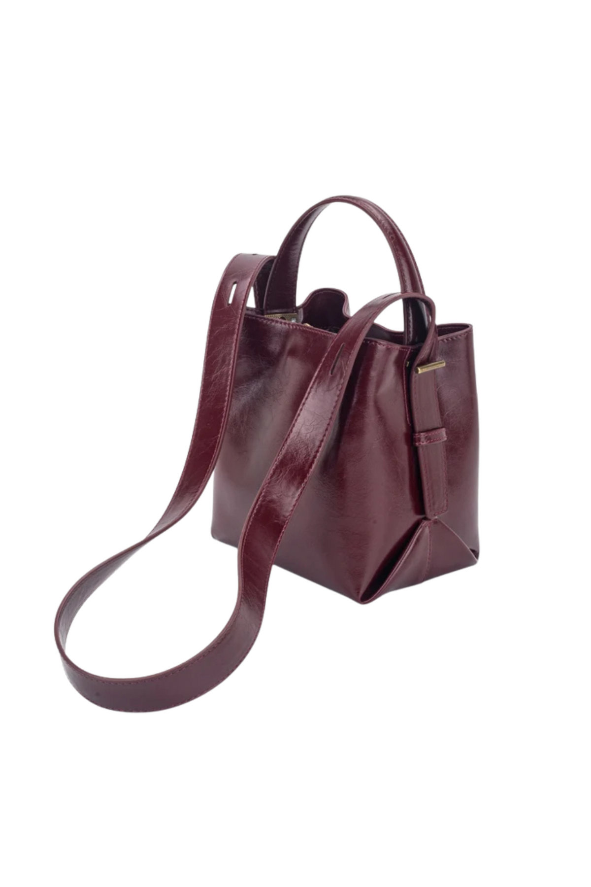 Molly Raw Structure - Deep Burgundy