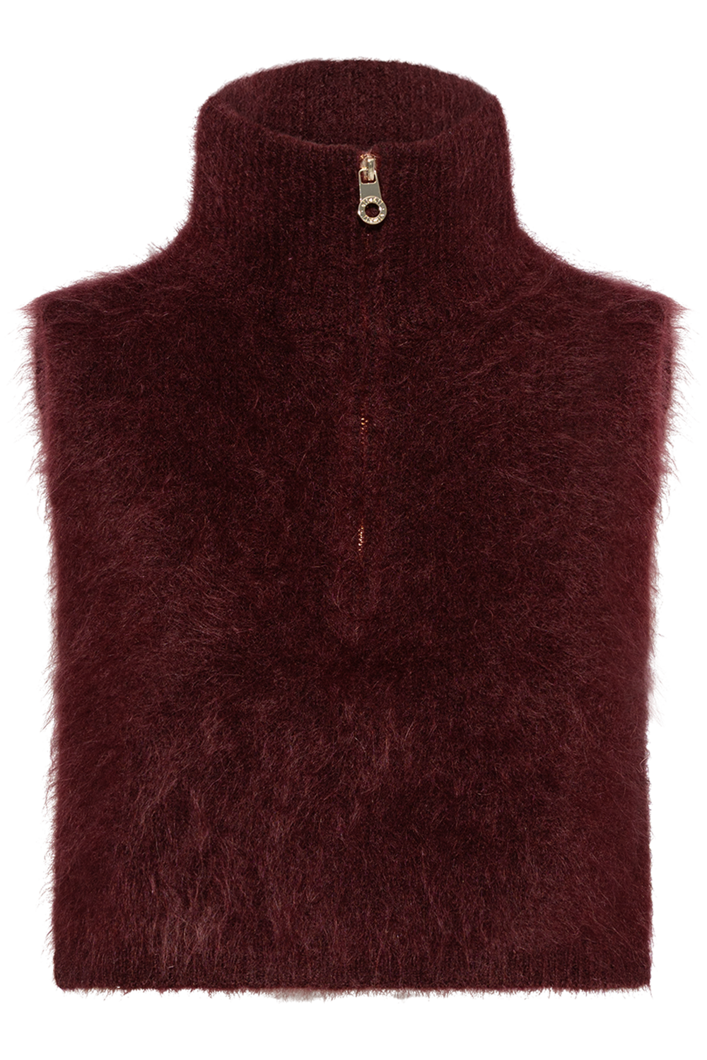 Belinda Chunky High Neck - Oxblood