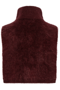 Belinda Chunky High Neck - Oxblood