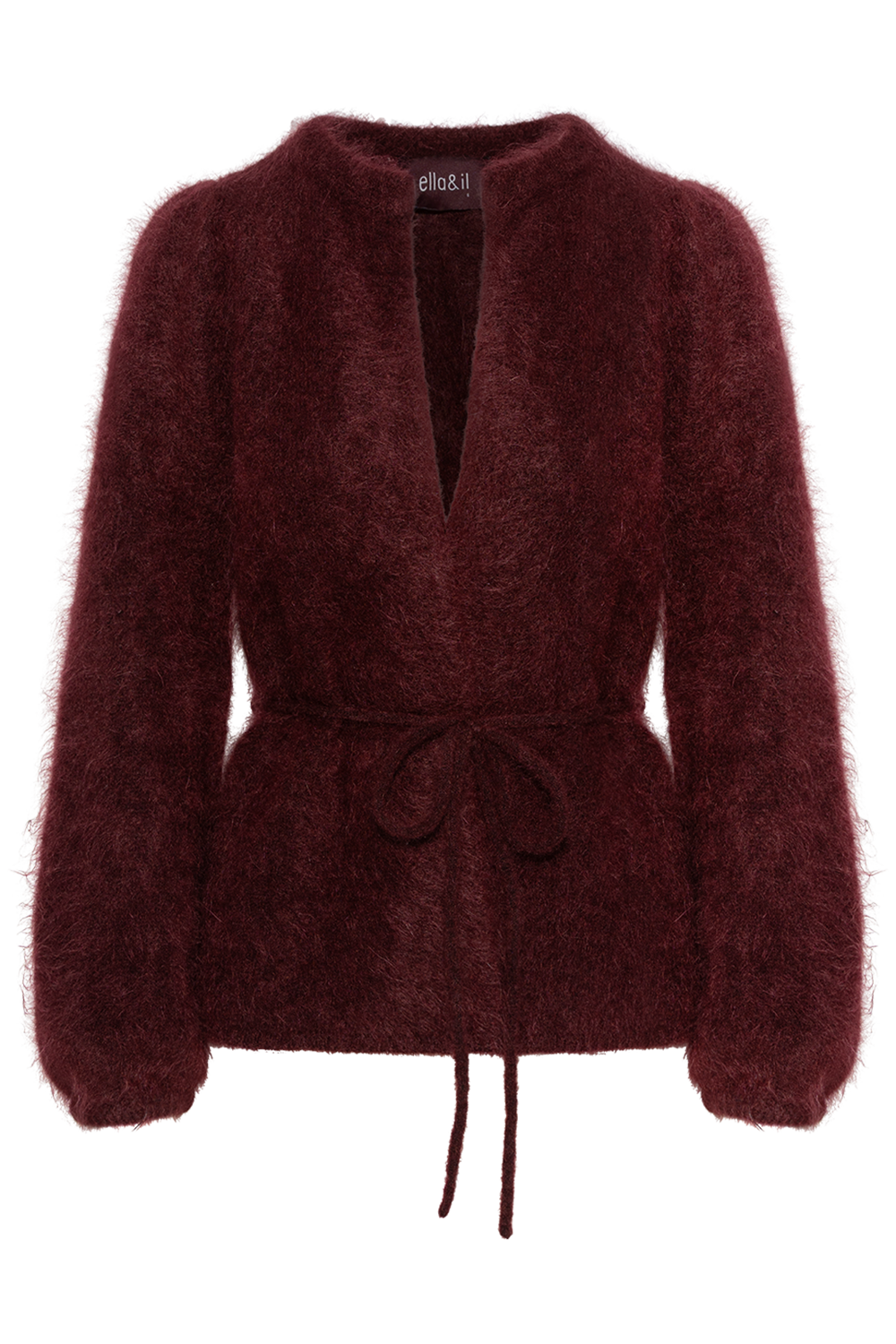 Fredrikke Chunky Cardigan - Oxblood