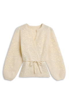 Fiola Chunky Cardigan - Bright White