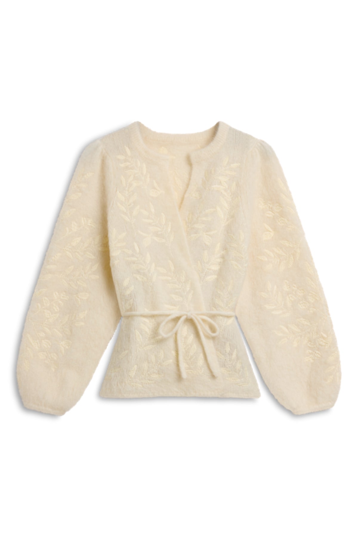 Fiola Chunky Cardigan - Bright White