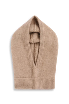 Kajsa Chunky Balaclava - Hazel Beige