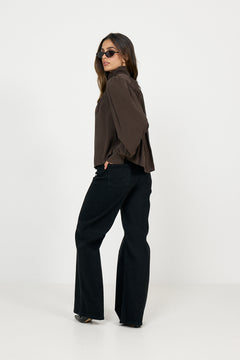 Tanya Blouse - Brown