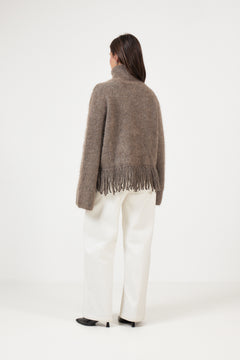 Milena Chunky Sweater - Brown