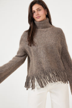 Milena Chunky Sweater - Brown