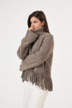 Milena Chunky Sweater - Brown