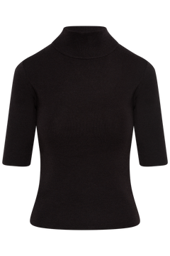 Melly Merino Tee - Dark Brown