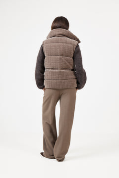Ninni Down Vest - Brown