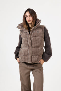 Ninni Down Vest - Brown