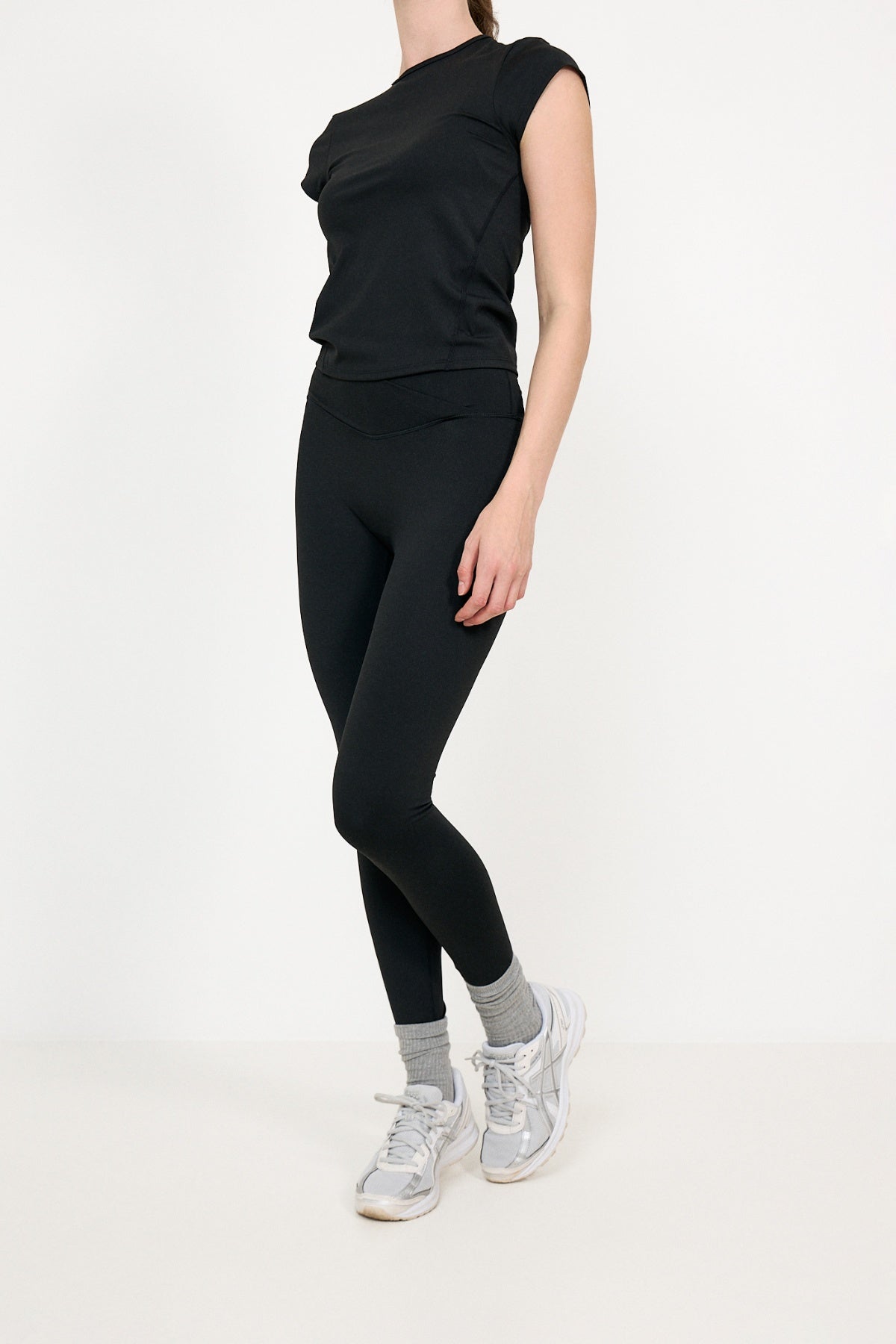 Sabina Wrap Leggings - Black