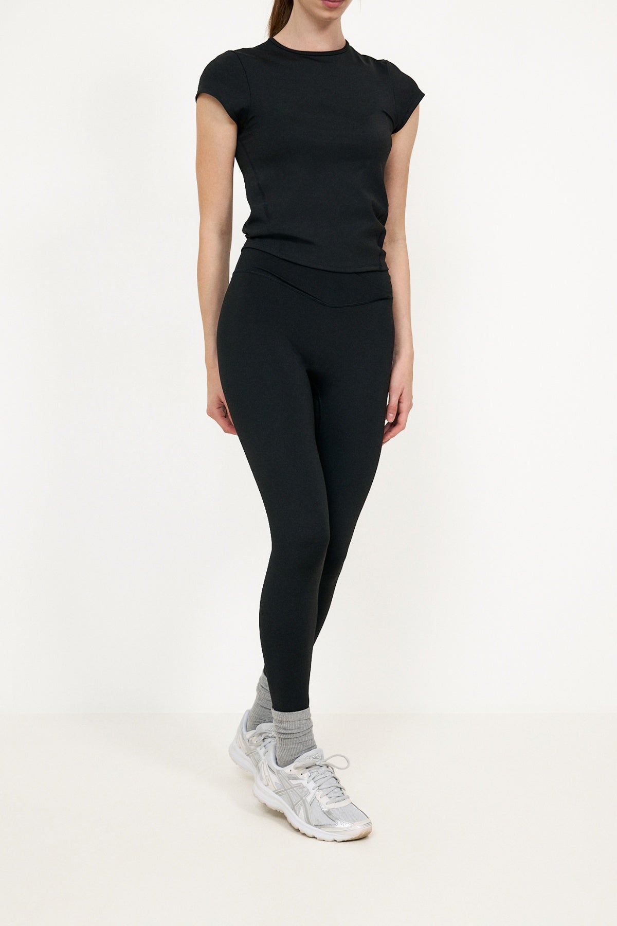 Sabina Wrap Leggings - Black