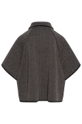 Amelie Cape - Black Chevron