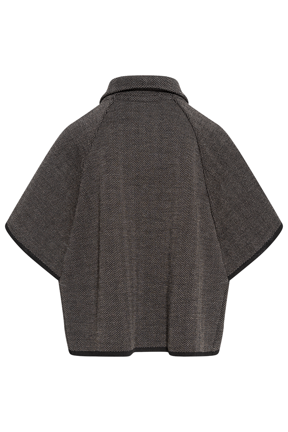 Amelie Cape - Black Chevron