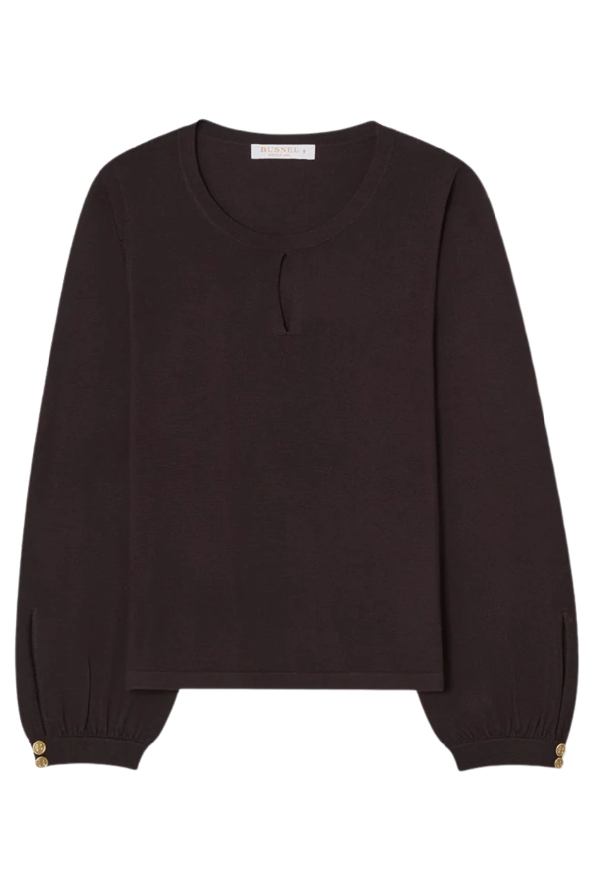 Esme Cuff Top - Brown