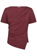 Rasmine Soft Blouse - Wine