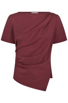 Rasmine Soft Blouse - Wine