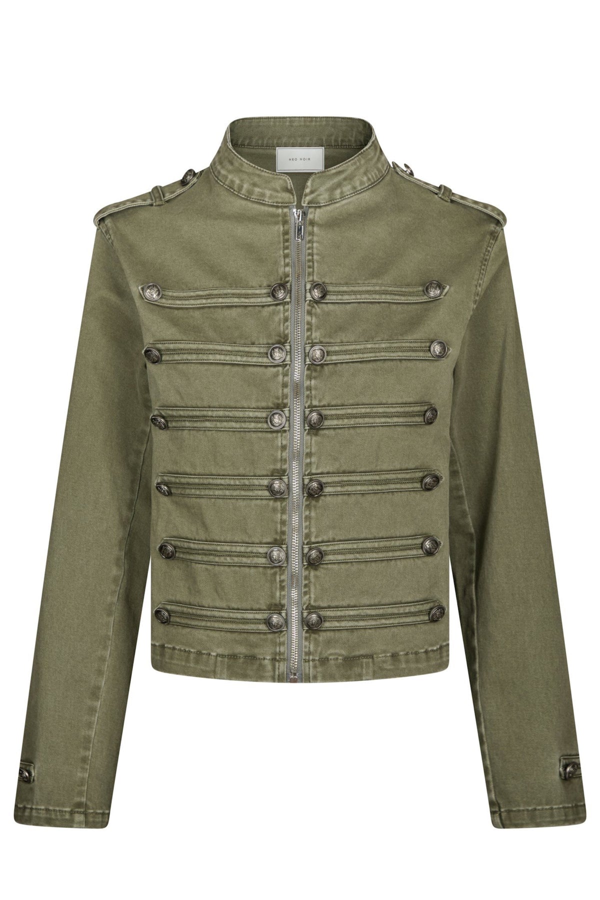 Sivena Denim Jacket - Army