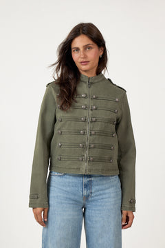 Sivena Denim Jacket - Army