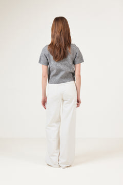 Amoria Knit Cardigan - Grey Melange