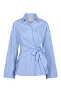 Helisa Stripe Shirt - Light Blue