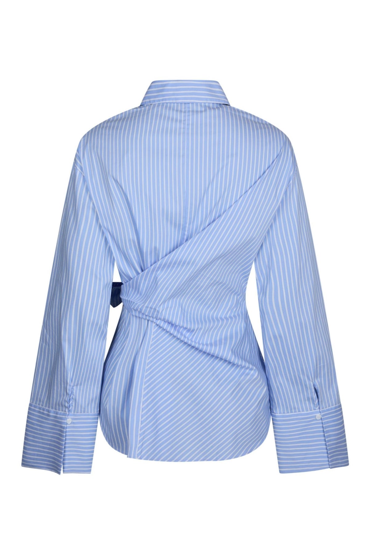 Helisa Stripe Shirt - Light Blue