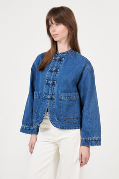 Caline Denim Jacket - Blue Denim
