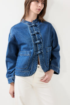 Caline Denim Jacket - Blue Denim