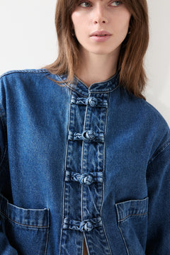 Caline Denim Jacket - Blue Denim