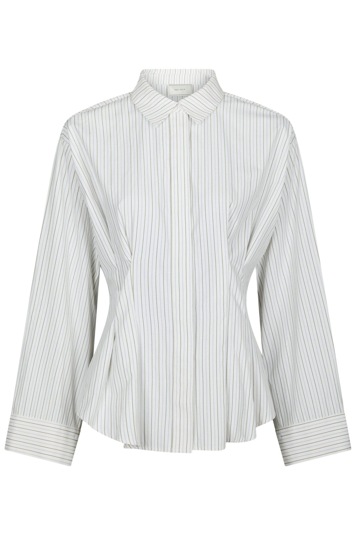 Lytra Double Stripe Shirt - White Stripe