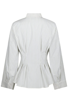 Lytra Double Stripe Shirt - White Stripe