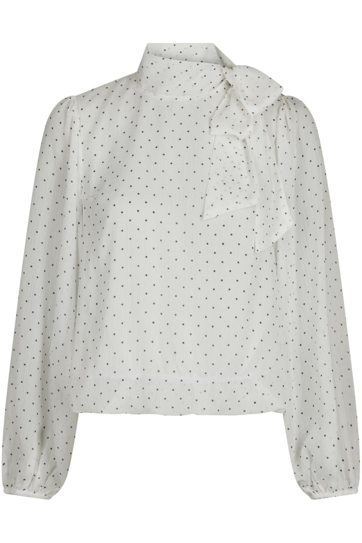 Dorellie Dot Blouse - Off White