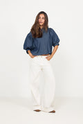 Etta Denim Shirt - Blue