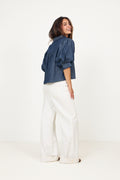 Etta Denim Shirt - Blue
