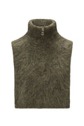Belinda Chunky High Neck - Moss Green