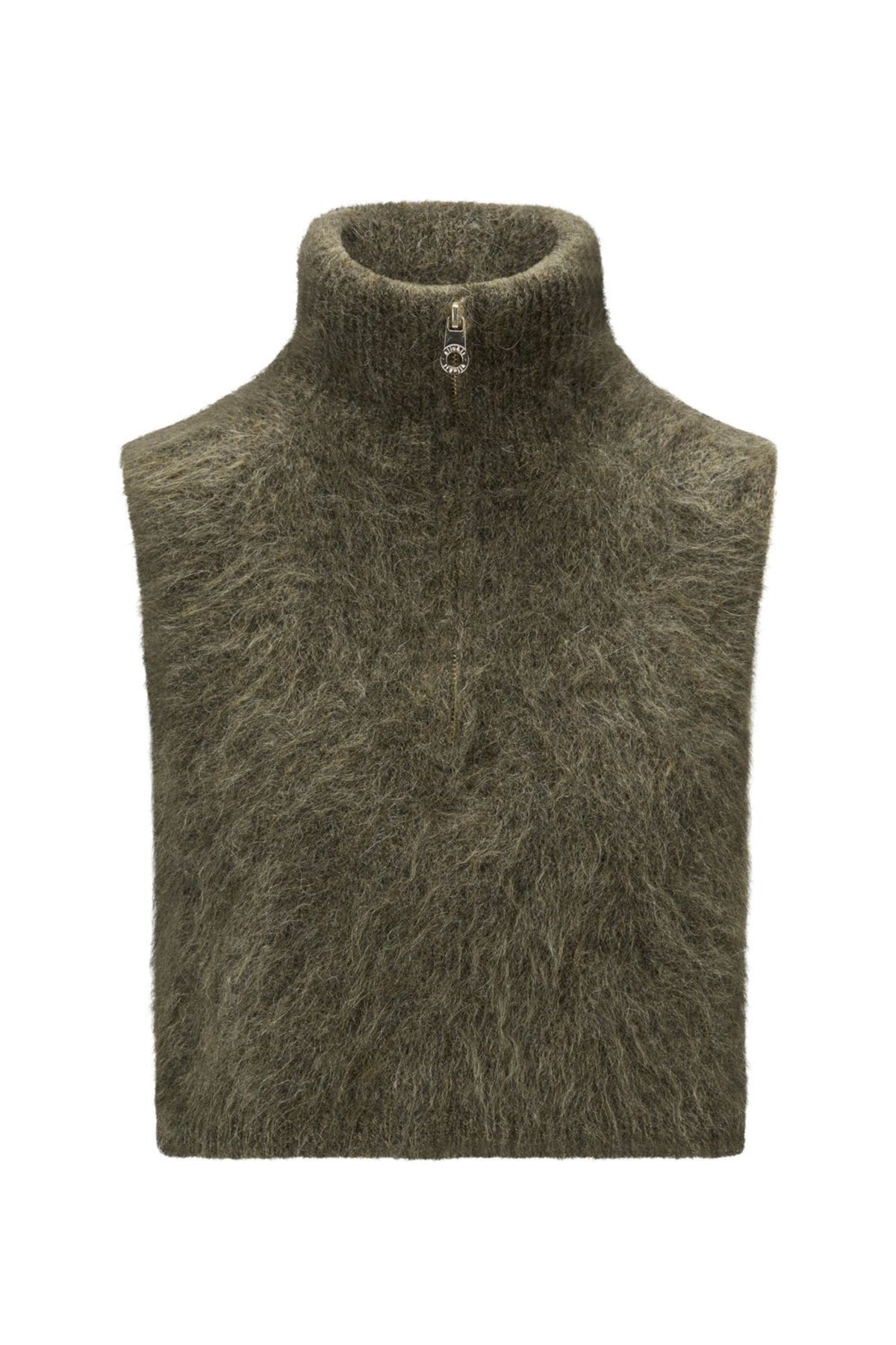 Belinda Chunky High Neck - Moss Green