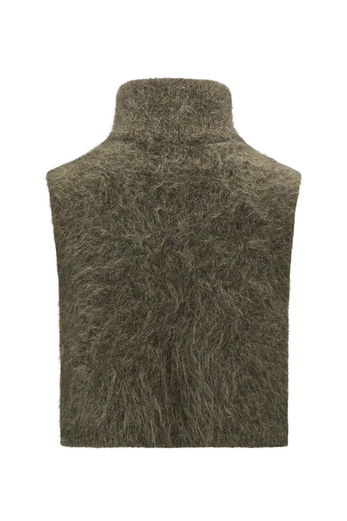 Belinda Chunky High Neck - Moss Green